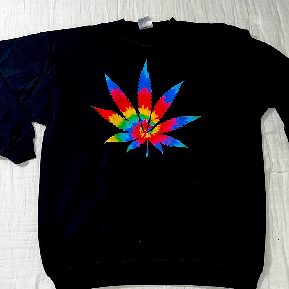 Booger Kids Grit And Grime Co. Tie Dye graphic Crew neck